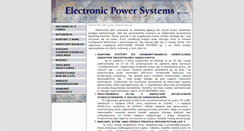 Desktop Screenshot of eps.net.pl
